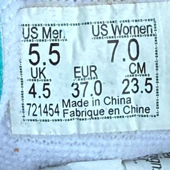 Vans Old Skool Platform Sneakers Multicolor Unisex Size 7 Pink Polka Dot Color - Picture 12 of 14